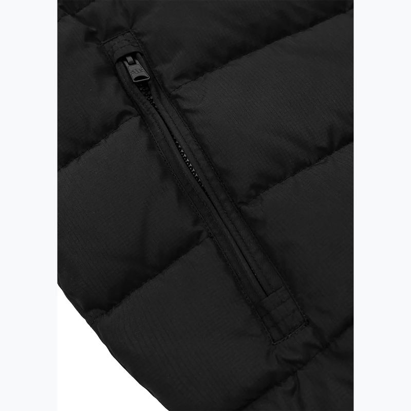Férfi télikabát Pitbull Dillon Quilted Hooded black 10