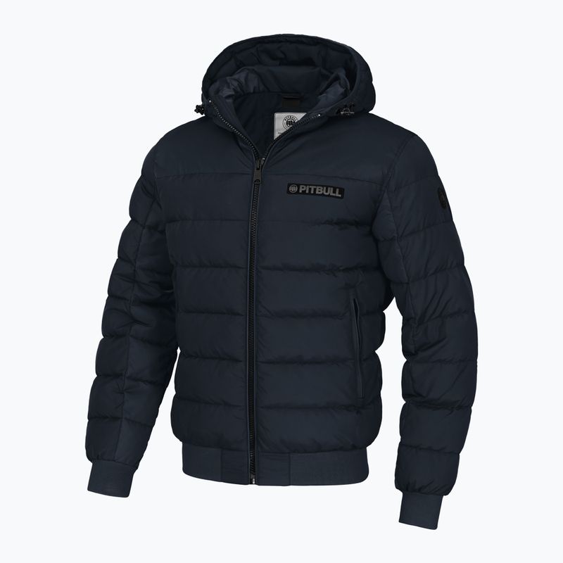 Férfi télikabát Pitbull Dillon Quilted Hooded dark navy
