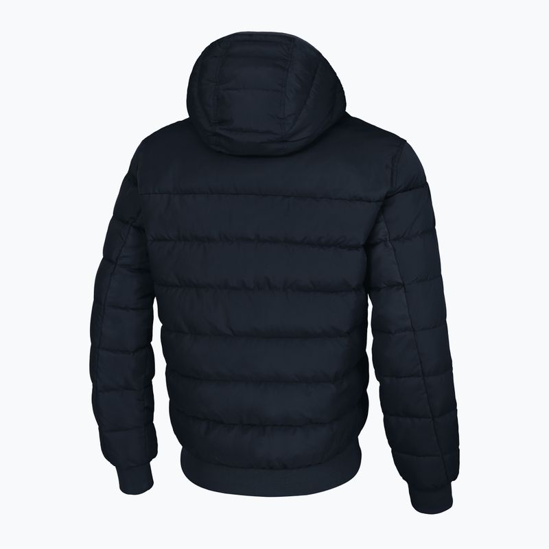 Férfi télikabát Pitbull Dillon Quilted Hooded dark navy 2