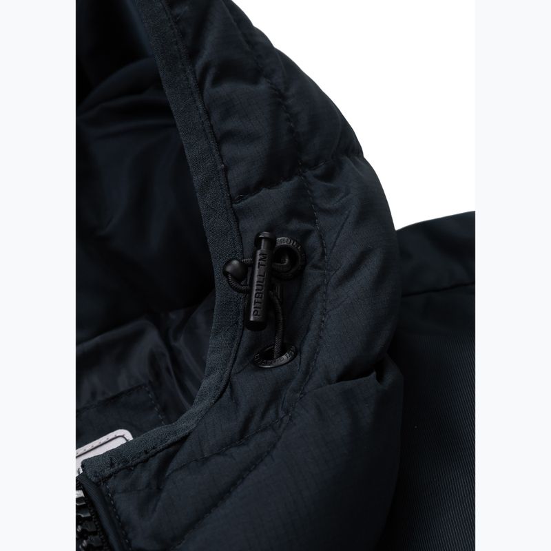 Férfi télikabát Pitbull Dillon Quilted Hooded dark navy 4
