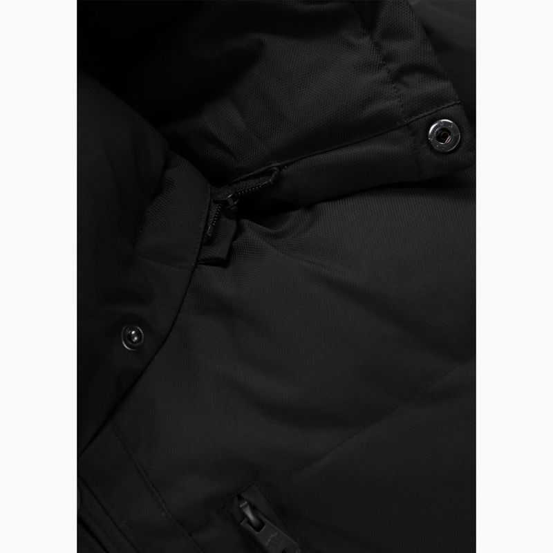 Férfi télikabát Pitbull Patton Quilted Hooded black 9