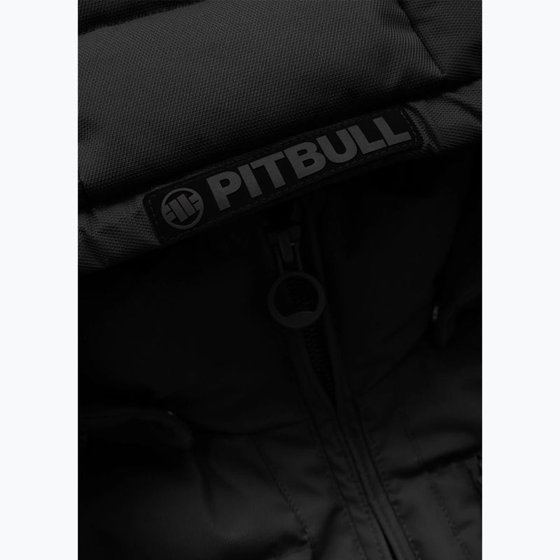 Férfi télikabát Pitbull Patton Quilted Hooded black 10
