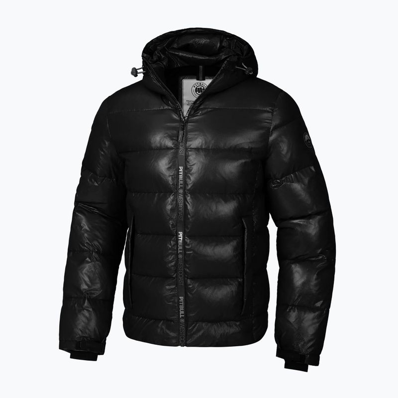 Férfi télikabát Pitbull Pepperwood Ribstop Padded Hooded black