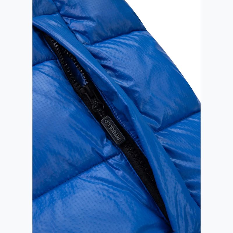 Férfi télikabát Pitbull Pepperwood Ribstop Padded Hooded blue 9