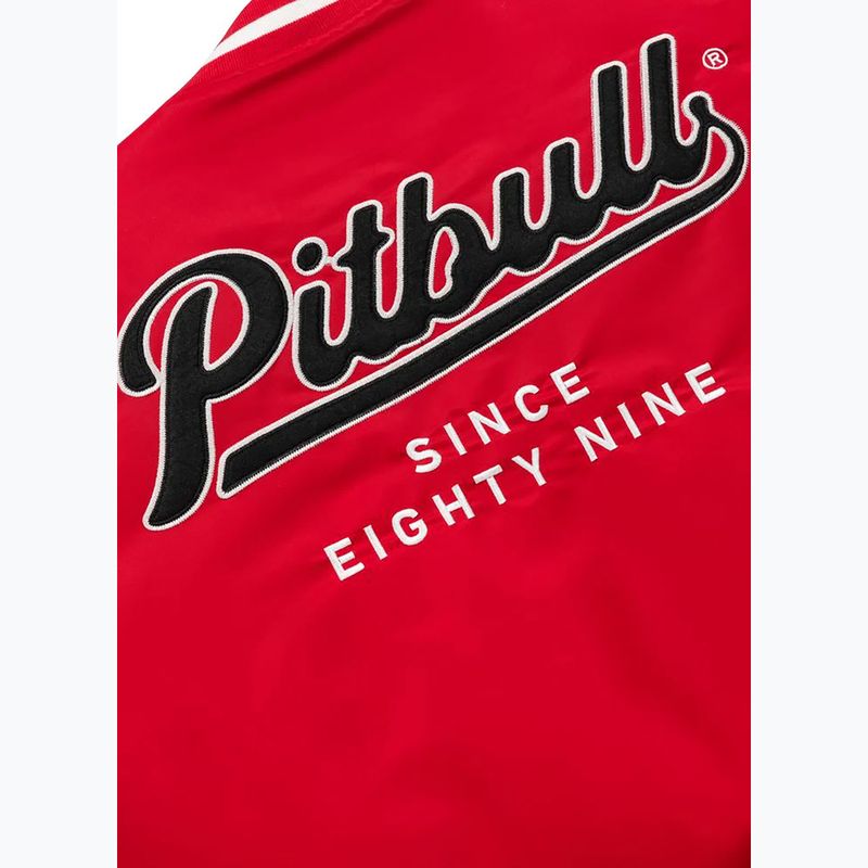 Pitbull West Coast férfi Seabridge Varsity piros kabát 9