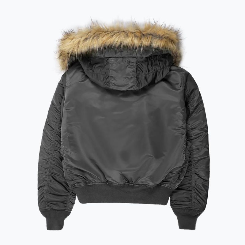 Férfi télikabát Pitbull Harvest Hooded Bomber graphite 5