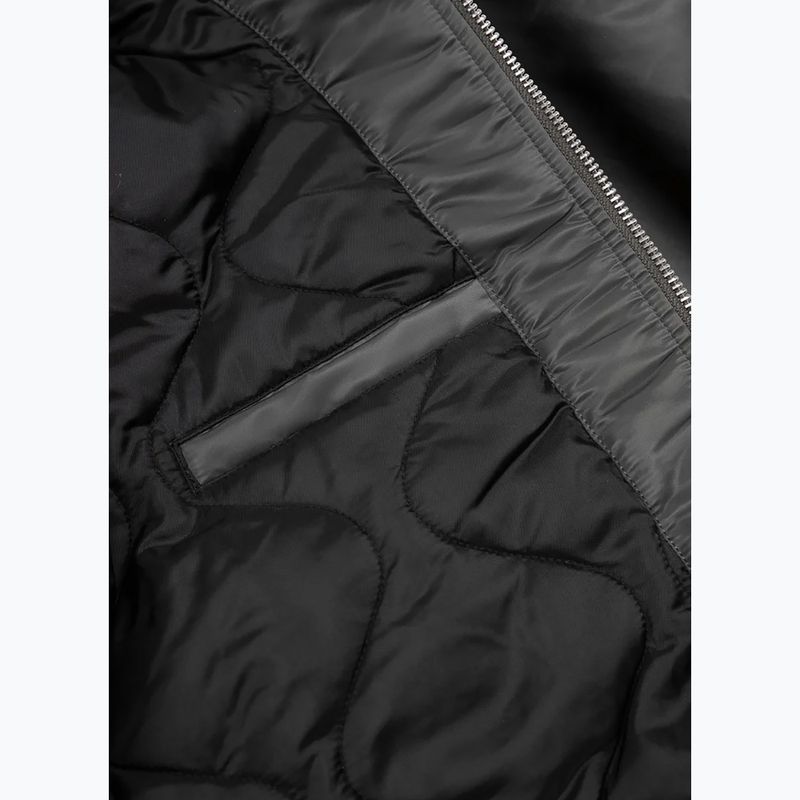 Férfi télikabát Pitbull Harvest Hooded Bomber graphite 14