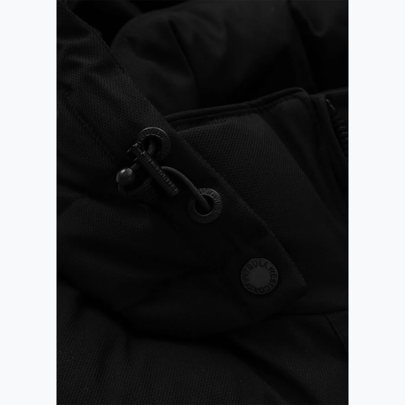 Férfi mellény Pitbull Patton Quilted Hooded black 9