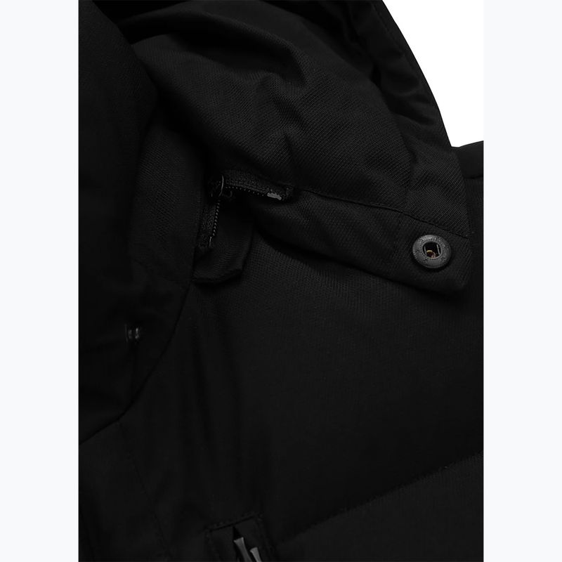 Férfi mellény Pitbull Patton Quilted Hooded black 10