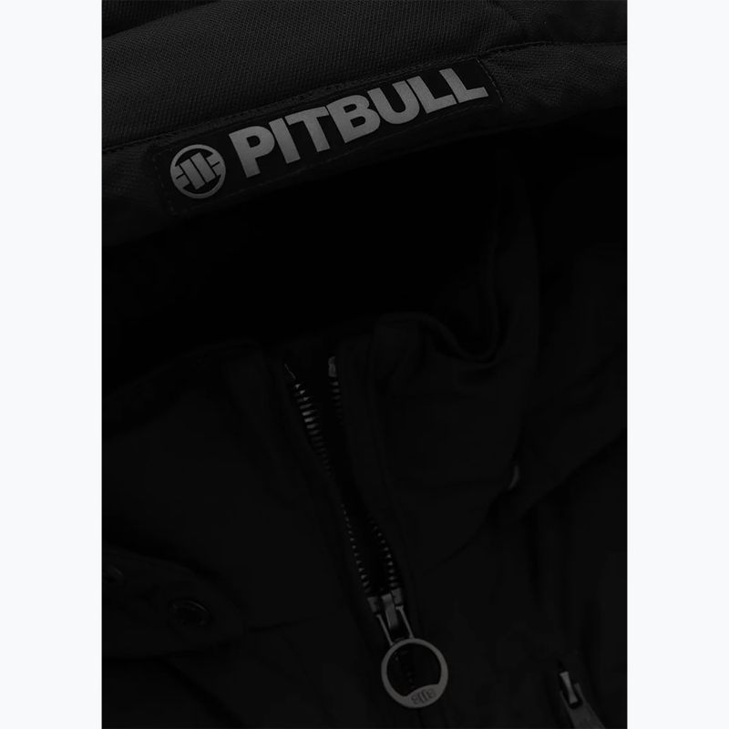 Férfi mellény Pitbull Patton Quilted Hooded black 11