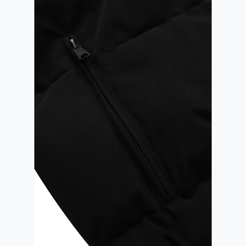 Férfi mellény Pitbull Patton Quilted Hooded black 13