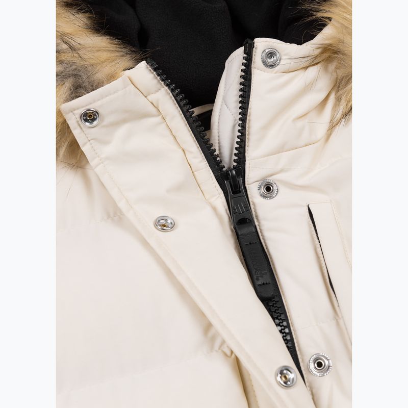 Női télikabát Pitbull Azalea Quilted Hooded sand 3