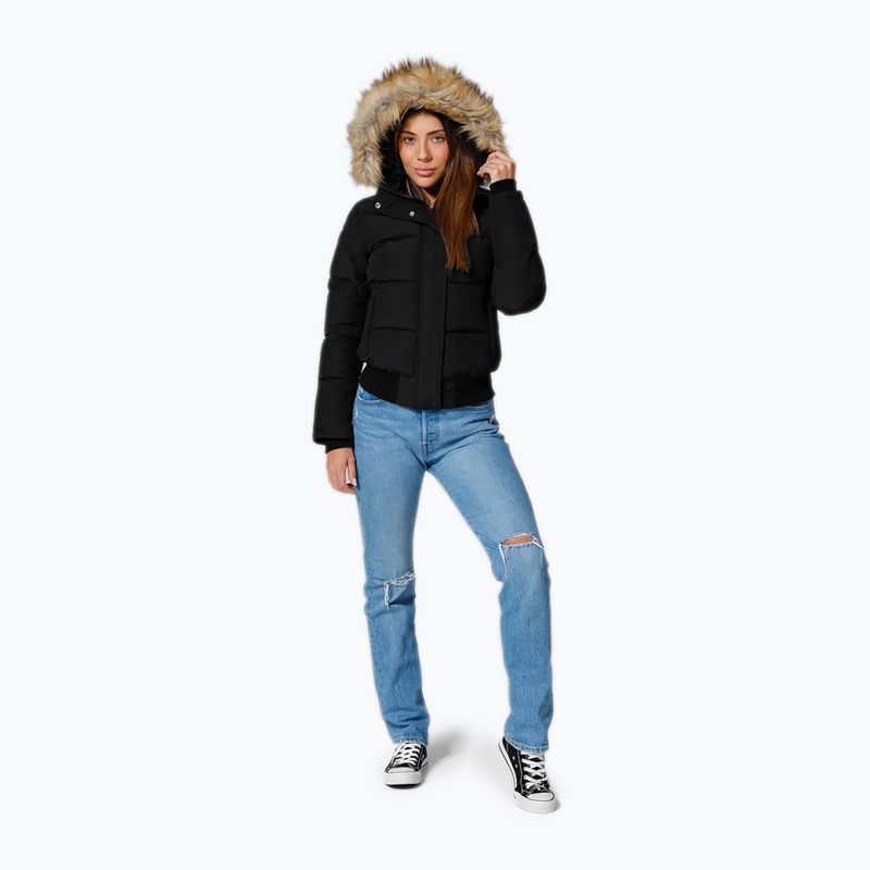 Női télikabát Pitbull Azalea Quilted Hooded black 2