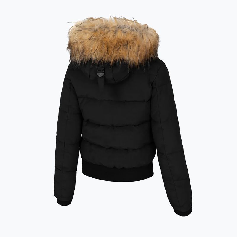 Női télikabát Pitbull Azalea Quilted Hooded black 8