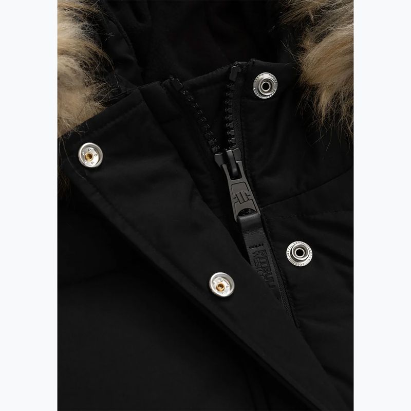 Női télikabát Pitbull Azalea Quilted Hooded black 9