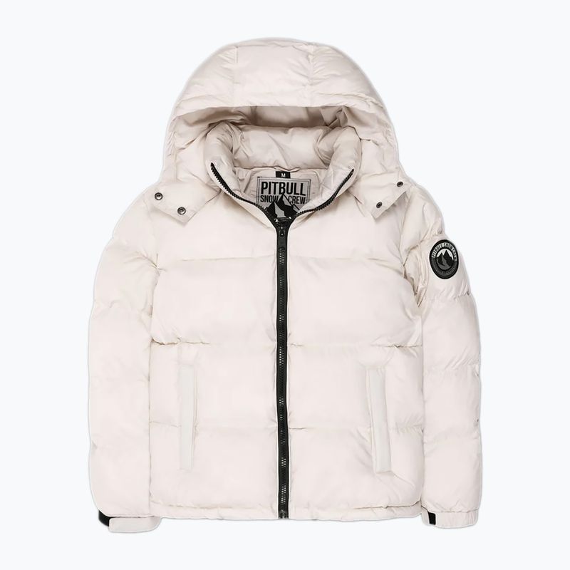 Női télikabát Pitbull Cleo Quilted Hooded sand