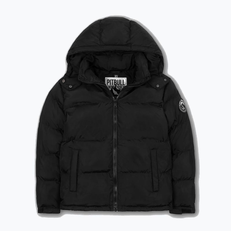 Női télikabát Pitbull Cleo Quilted Hooded black
