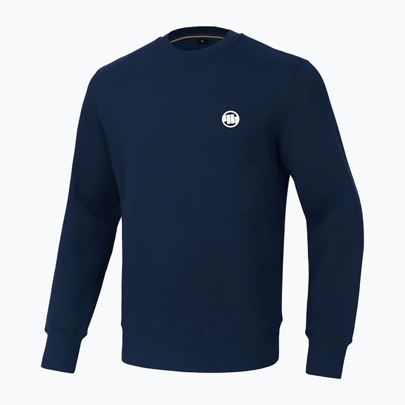 Férfi pulóver Pitbull Small Logo Crewneck navy 5