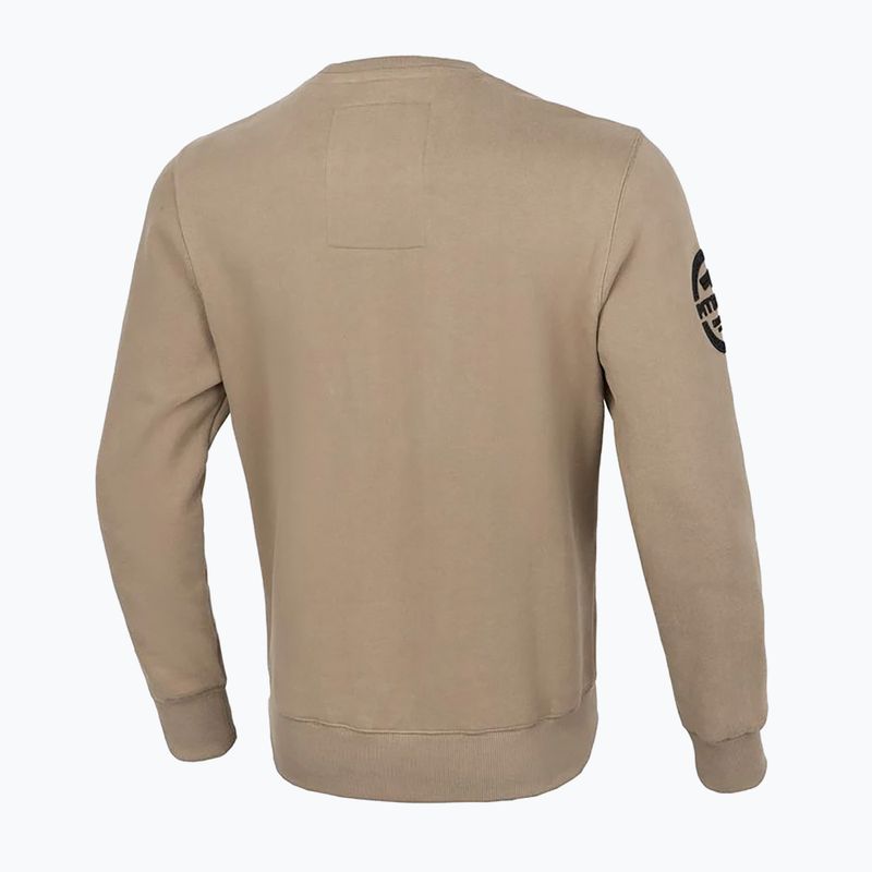 Férfi pulóver Pitbull Sherwood Crewneck pale sand 6