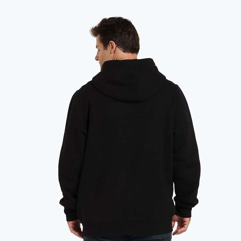 Férfi pulóver Pitbull Hilltop 2 Hooded black 3