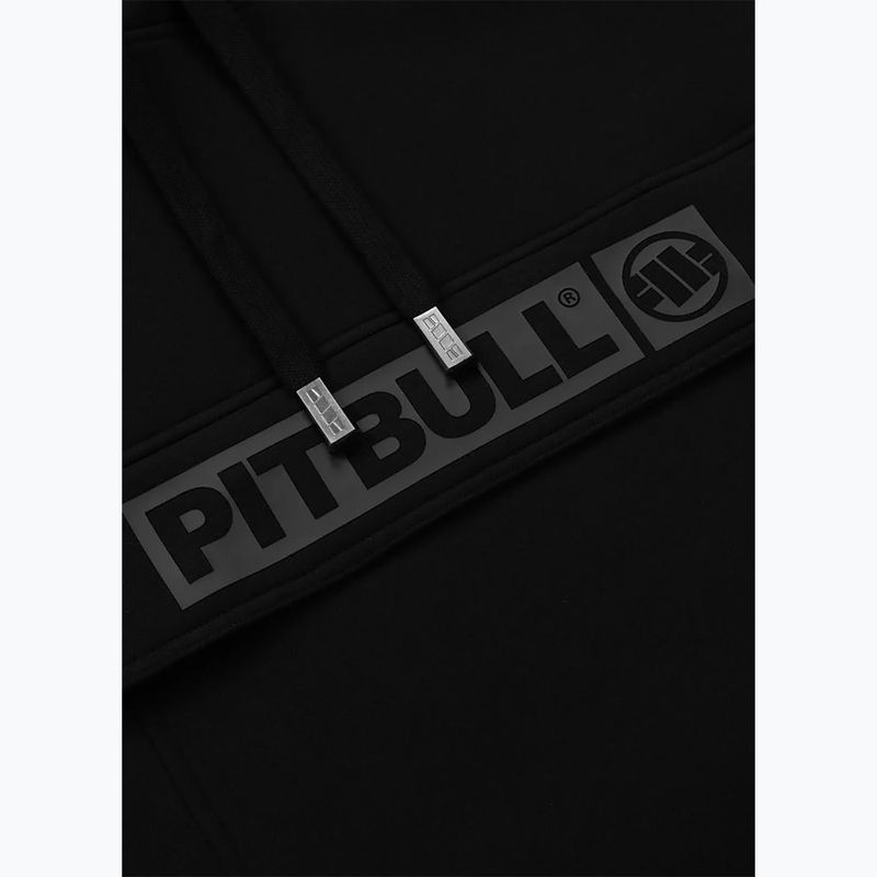 Férfi pulóver Pitbull Hilltop 2 Hooded black 8