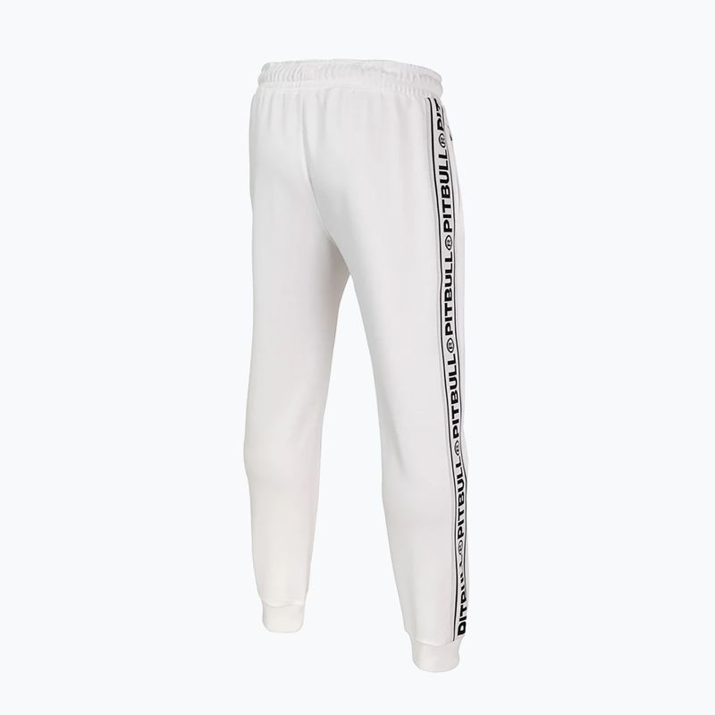 Férfi nadrág Pitbull Trackpants Tape Logo Terry Group off white 6