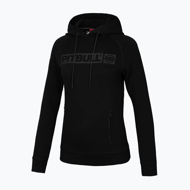 Női pulóver Pitbull Georgia Hooded black