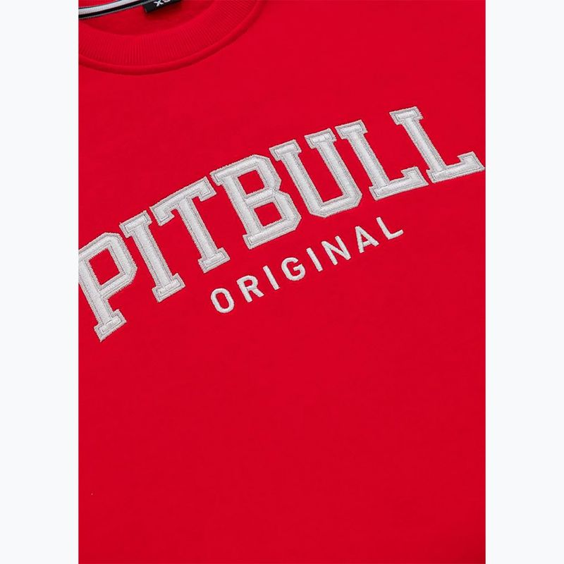 Női pulóver Pitbull Tyrian Crewneck red 3