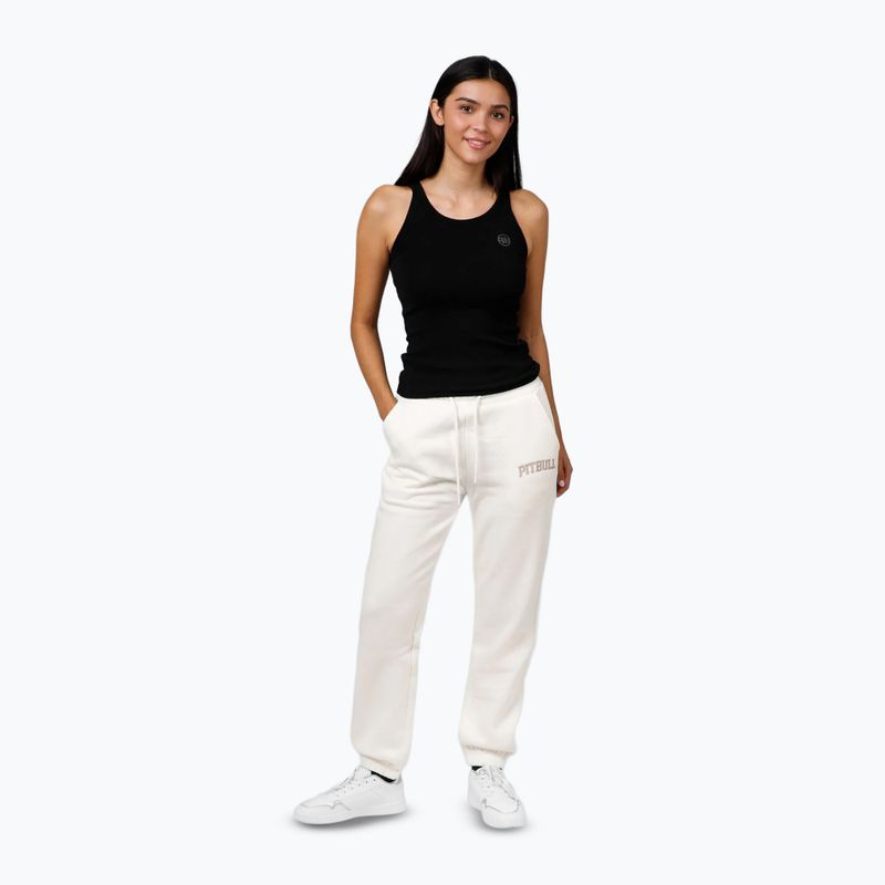 Női nadrág Pitbull Tyrian Trackpants off white 2