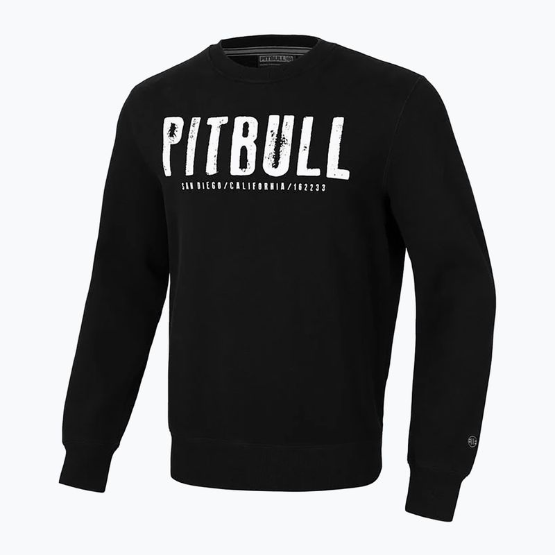 Férfi Pitbull West Coast Crewneck Street King pulóver fekete