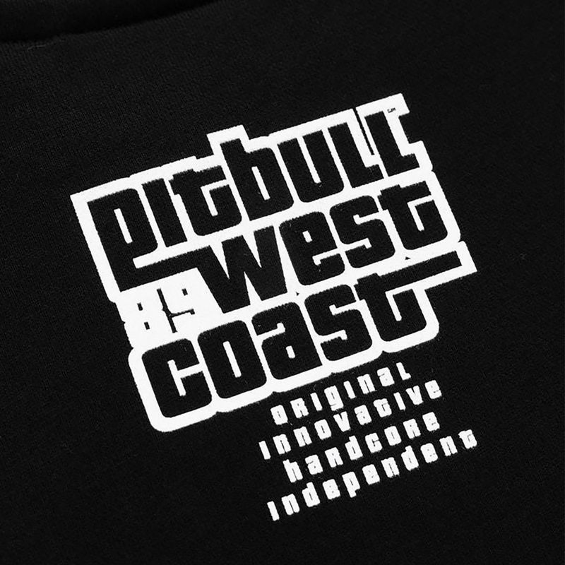 Férfi Pitbull West Coast Crewneck pulóver Most Wanted fekete 6