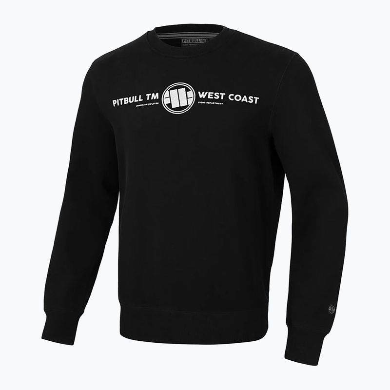 Férfi Pitbull West Coast Crewneck Sweatshirt Keep Rolling fekete