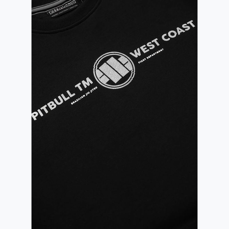 Férfi Pitbull West Coast Crewneck Sweatshirt Keep Rolling fekete 4