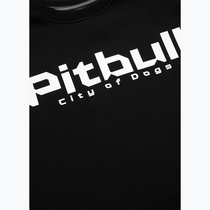 Férfi Pitbull West Coast Crewneck City Of Dogs pulóver fekete 4