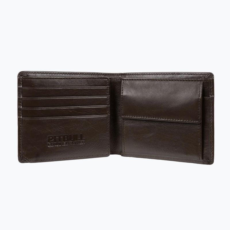 Férfi pénztárca Pitbull Embossed Leather brown 4