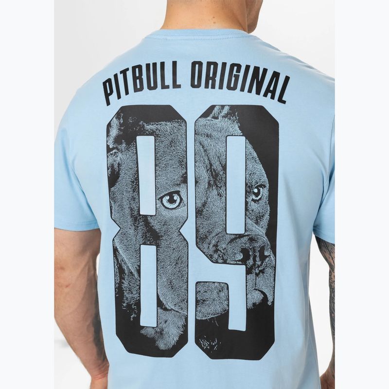 Pitbull Eighty Nine Dog férfi póló világoskék 4