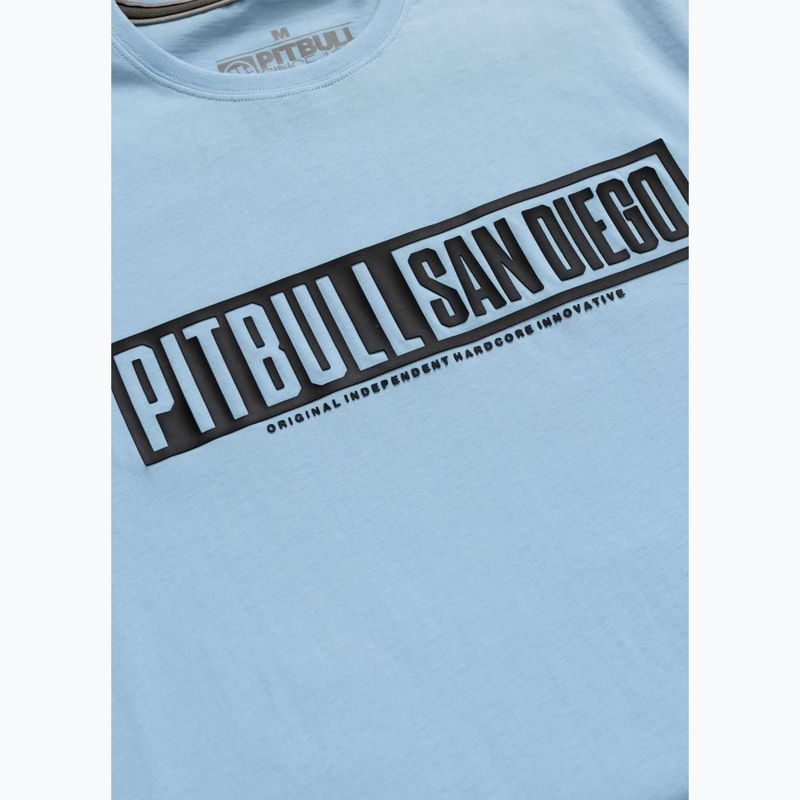 Pitbull Eighty Nine Dog férfi póló világoskék 4