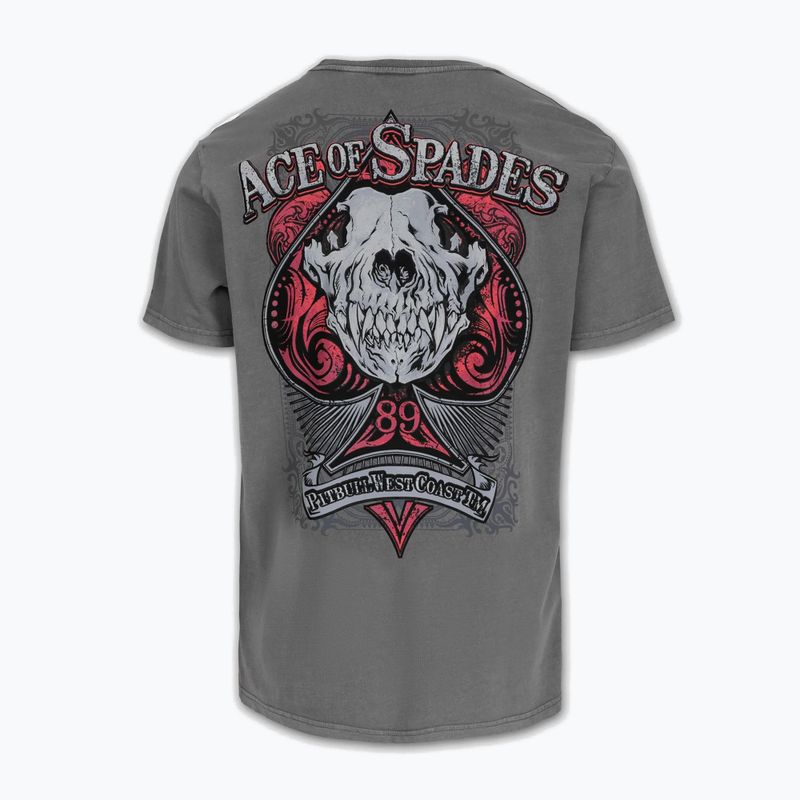 Pitbull Ace Of Spades férfi póló szürke 5