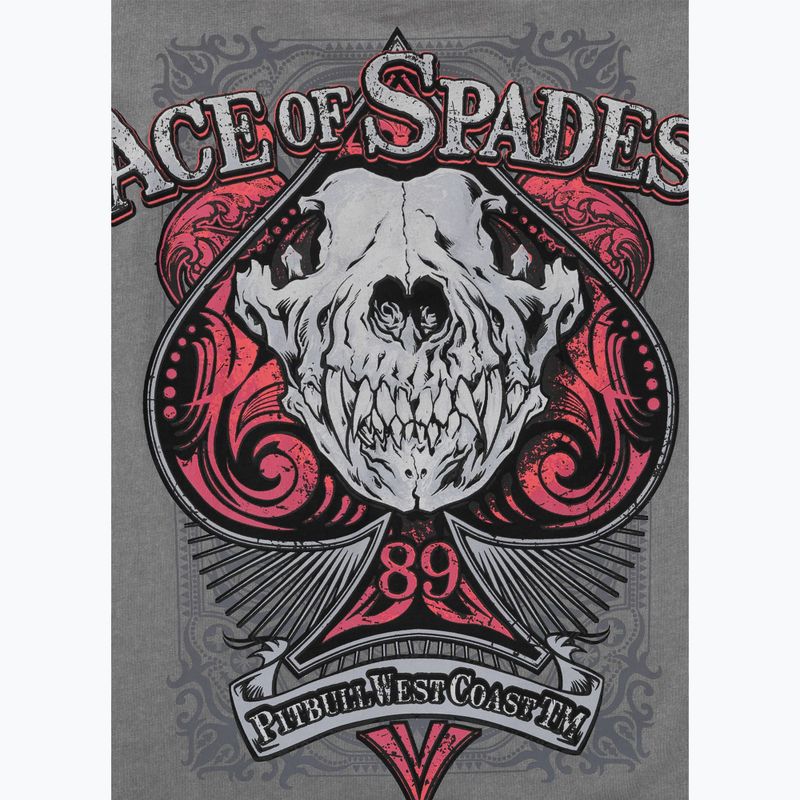 Pitbull Ace Of Spades férfi póló szürke 8