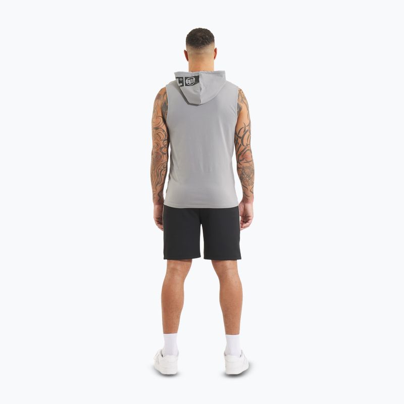 Pitbull Mercado Hilltop kapucnis ujjatlan szürke férfi tank top 3