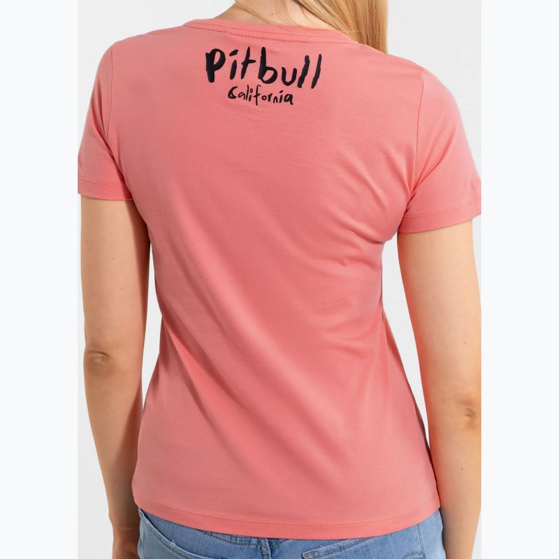 Pitbull női póló Akvarell korall színű póló 5