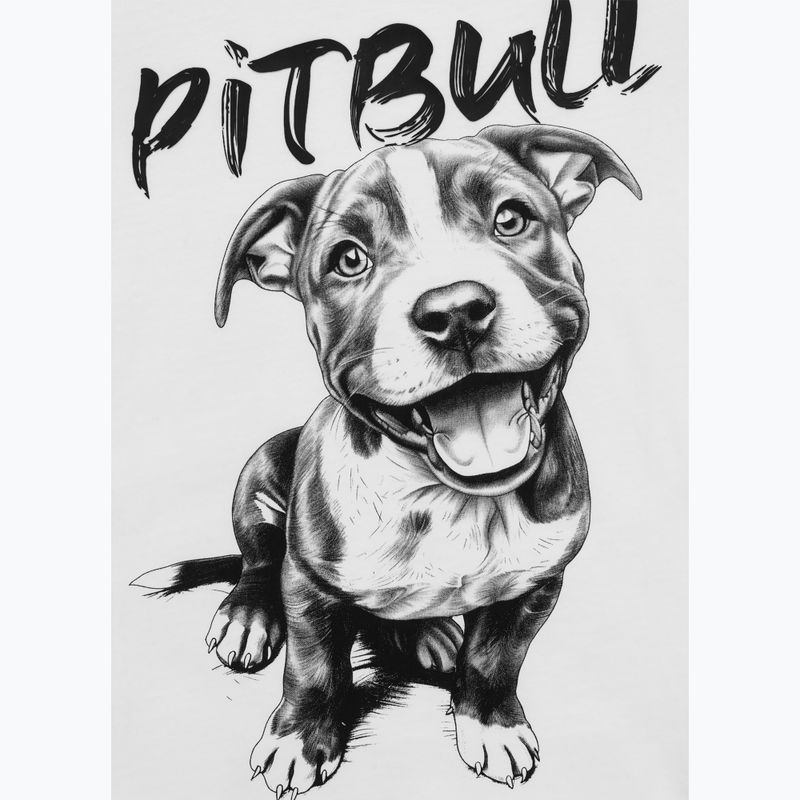 Pitbull Puppy 2 női póló fehér 8