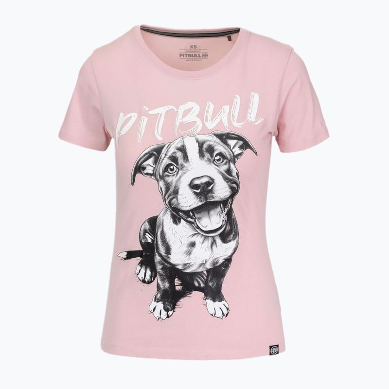 Pitbull Puppy 2 púderrózsaszín női póló 5