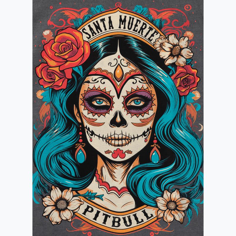 Pitbull Santa Muerte női póló 25 grafit 10