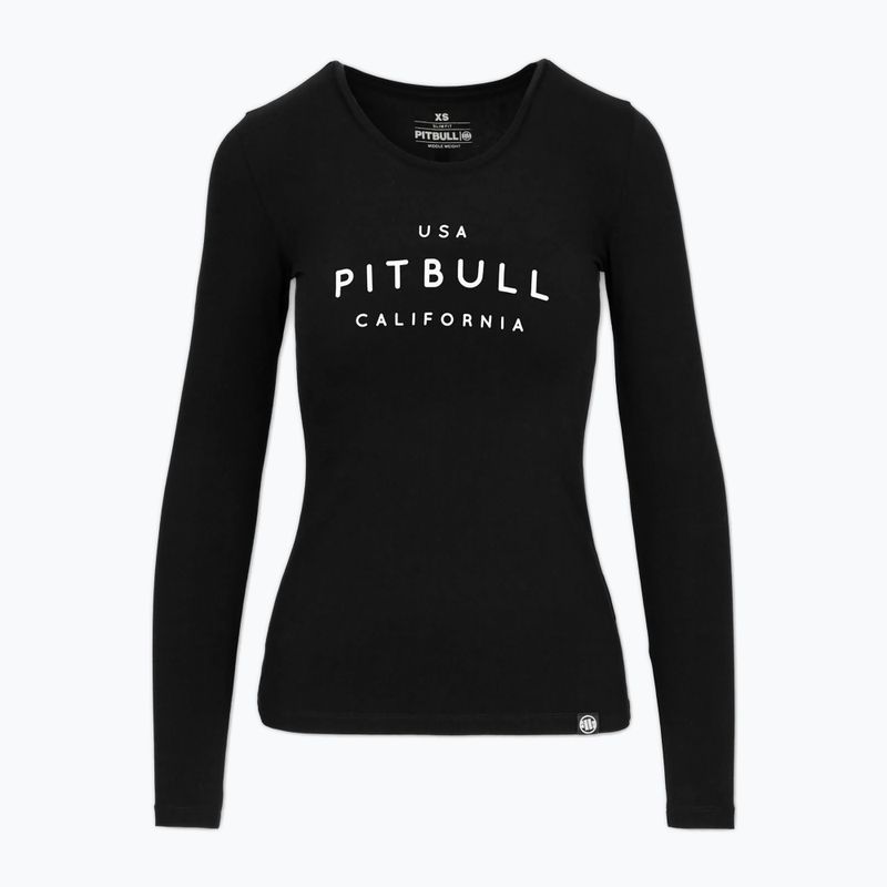 Női Pitbull Usa Cal Cal Slim Fit hosszú ujjú fekete 7