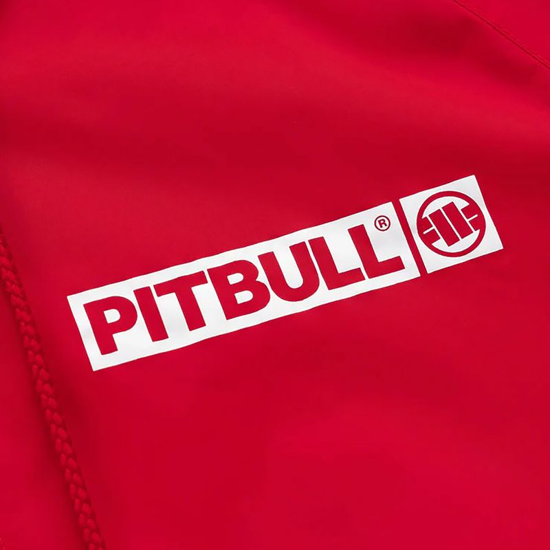 Pitbull női dzseki Aaricia Hilltop kapucnis Nylon lángvörös 4
