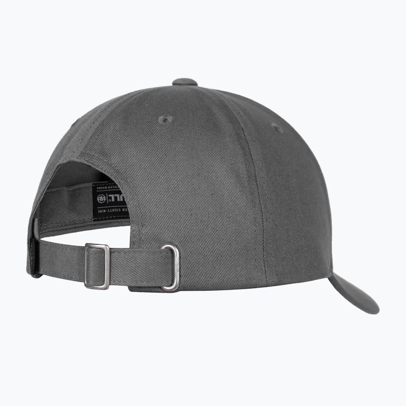 Pitbull Snapback ,,USA CAL" Klasszikus alacsony profilú grafit baseball sapka 2