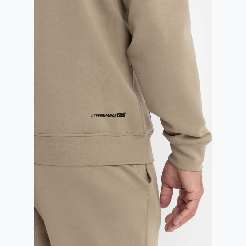 Férfi Pitbull Dogwood Crewneck Sweatshirt sötét homok 4