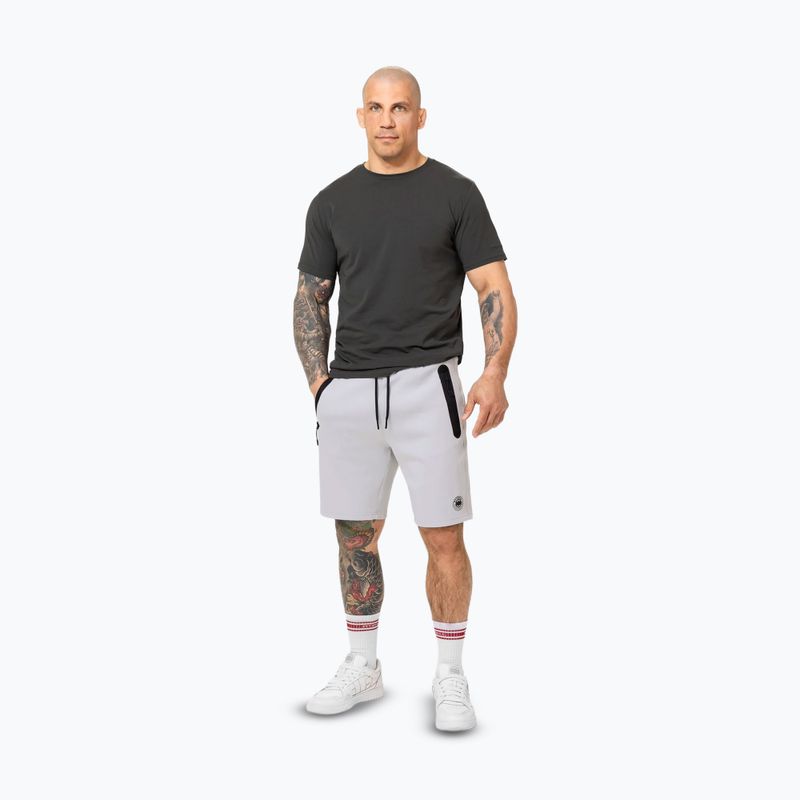 Pitbull Dogwood Sport férfi rövidnadrág fehér/kék 2
