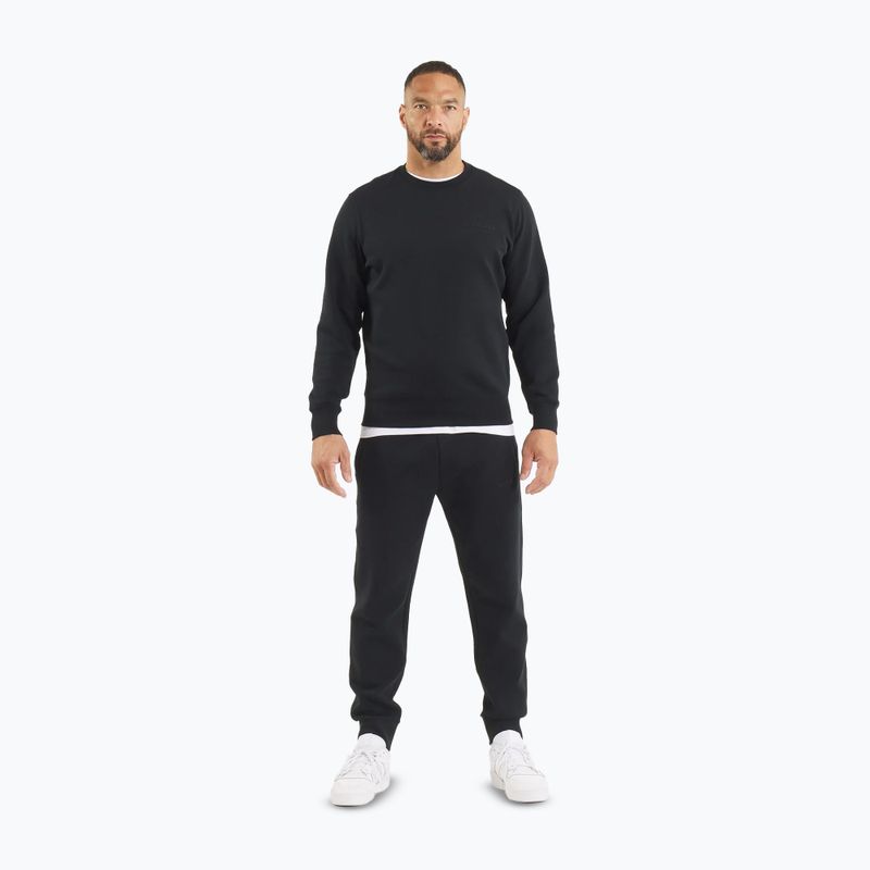 Férfi Pitbull Sampson Crewneck Sweatshirt fekete 2